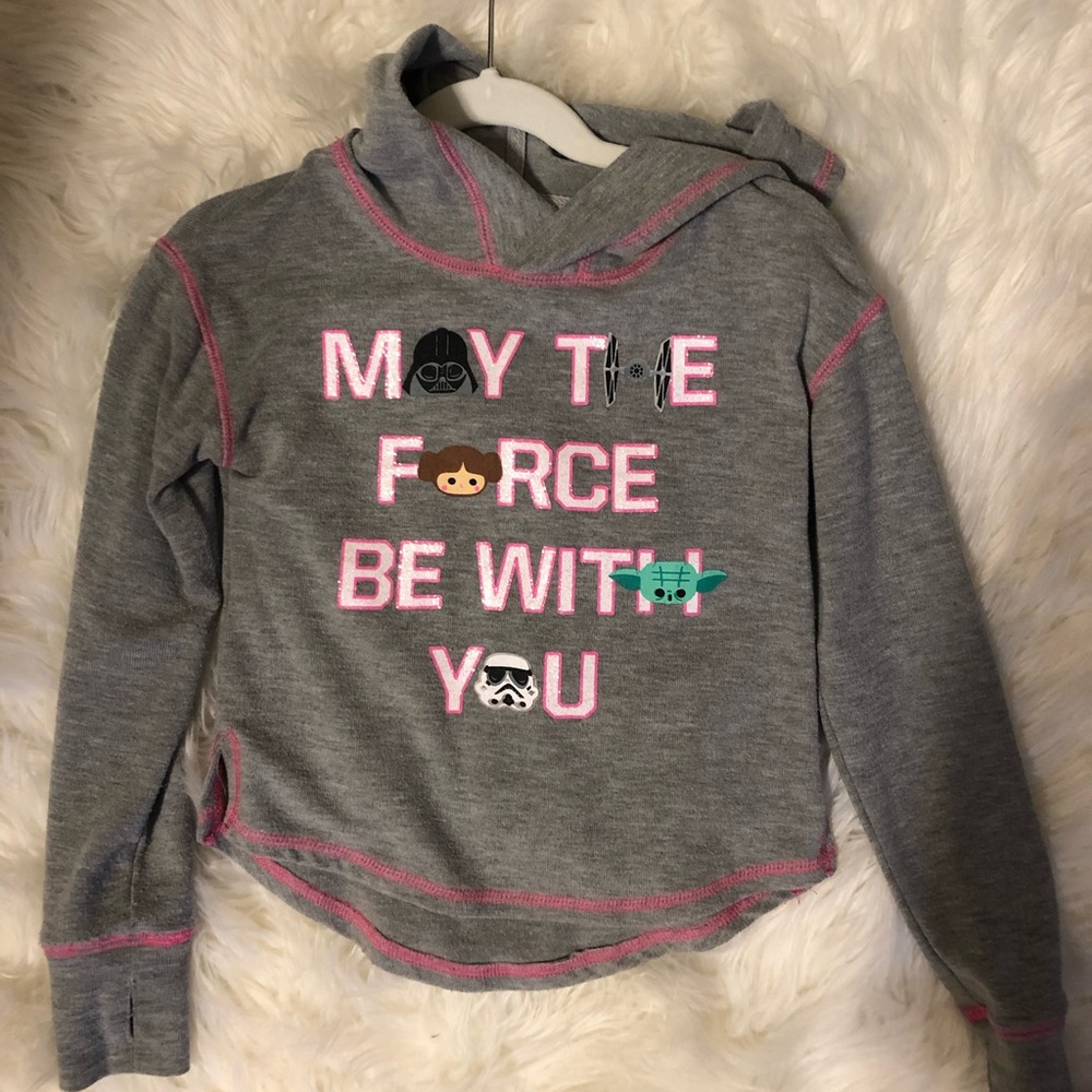 Star Wars girls hoodie xs